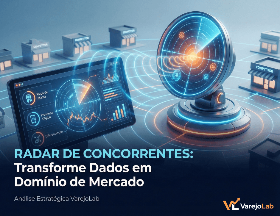Radar de Concorrentes VarejoLab: Transforme os pontos fracos do vizinho em seu lucro